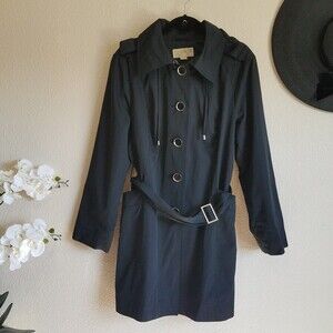 Michael Michael Kors Black Trench Coat